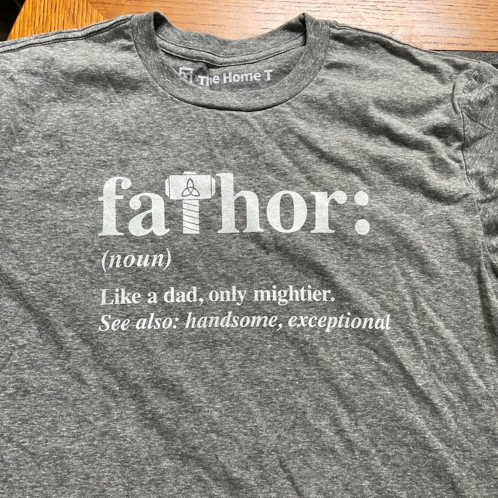The Home T dad t-shirt
